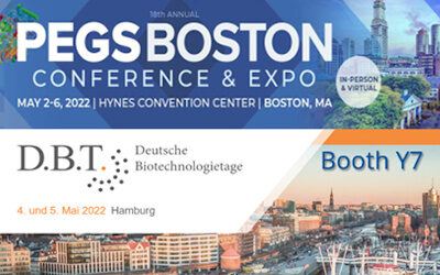 Meet InVivo at DBT in Hamburg and at PEGS in Boston