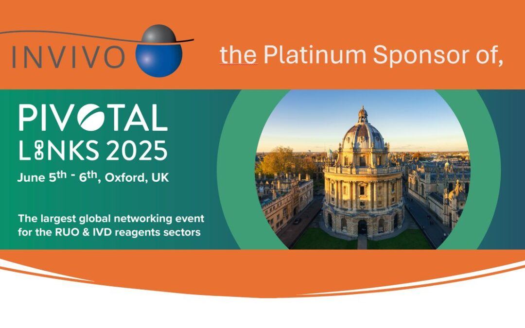 Meet InVivo at Pivotal Links 2025 in Oxford!